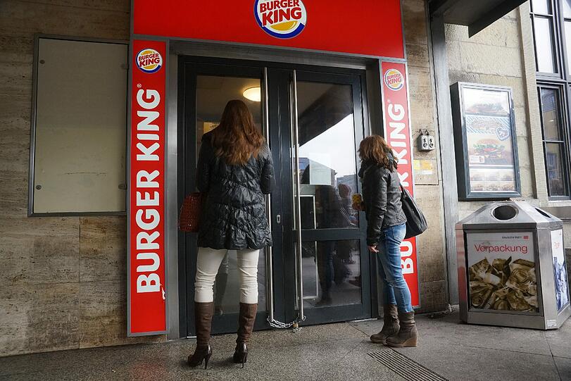 Auf unbestimmte Zeit geschlossen: Die beiden Burger-King-Filialen am Hauptbahnhof.