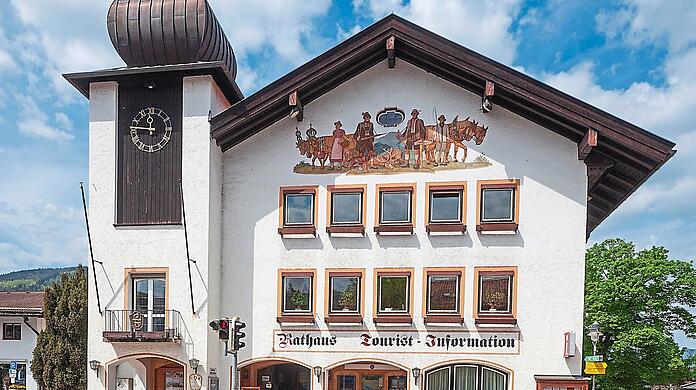 Das bisherige Rathaus von Rottach-Egern am Tegernsee.