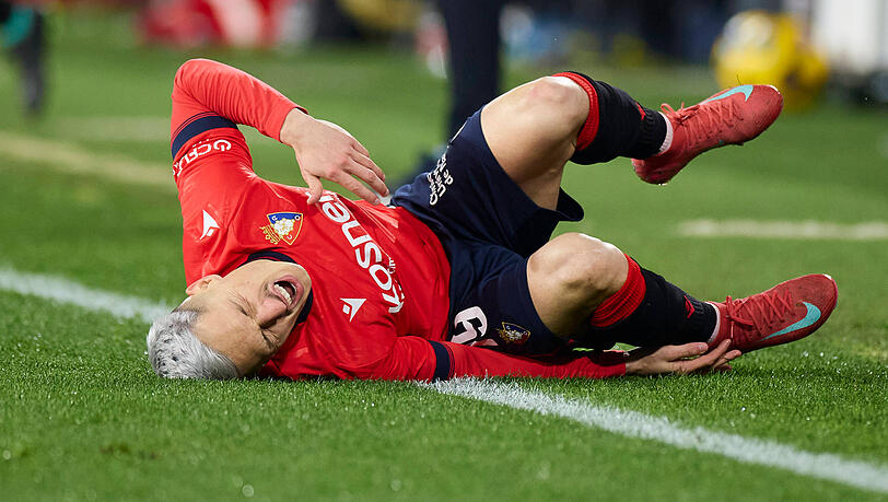 Bayern-Leihgabe Bryan Zaragoza hat sich in dieser Saison schon zum zweiten Mal verletzt.