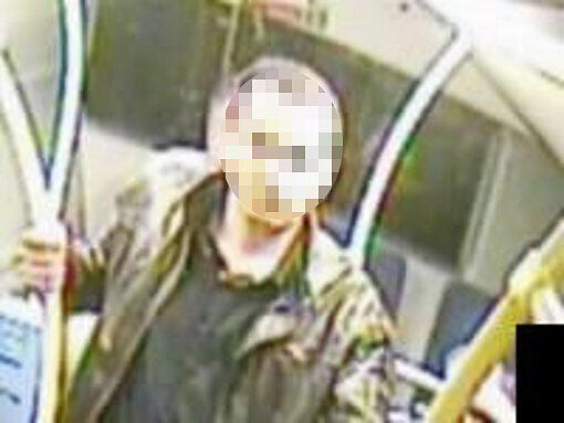 Mit diesem Bild fahndete die Polizei nach dem Täter.