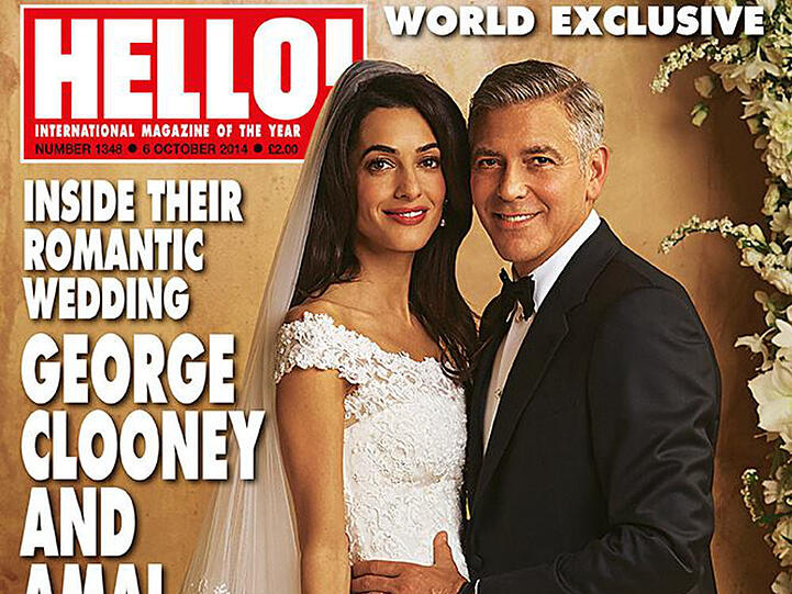 Amal Alamuddin und George Clooney
