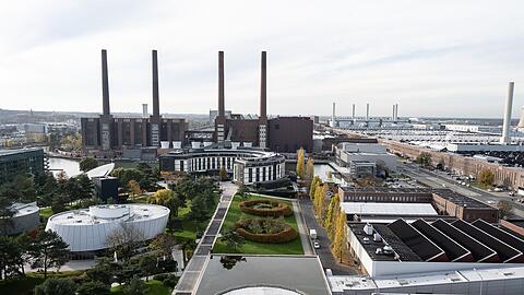 Blick auf das Werksgelände von Volkswagen in Wolfsburg. Auch der Dax-Konzern gilt als Familienunternehmen.