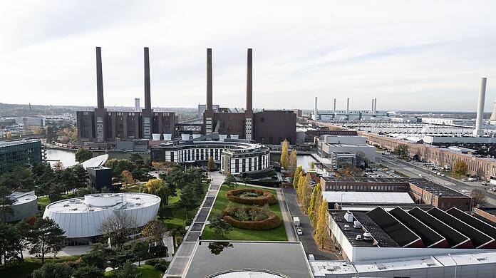 Blick auf das Werksgelände von Volkswagen in Wolfsburg. Auch der Dax-Konzern gilt als Familienunternehmen.