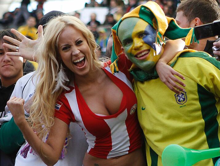 Irre Show: So heiß lassen es die Fans beim Copa America krachen - die Bilder.