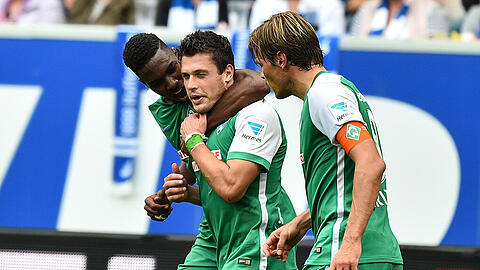 Clemens Fritz und Zlatko Junuzovic müssen nach ihrer absichtlichten gelben Karte 20.000 Euro Strafe zahlen.