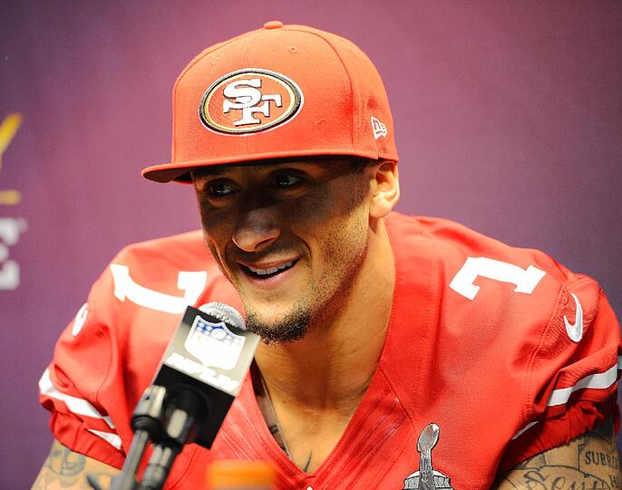 49ers Quaterback Collin Kaepernick