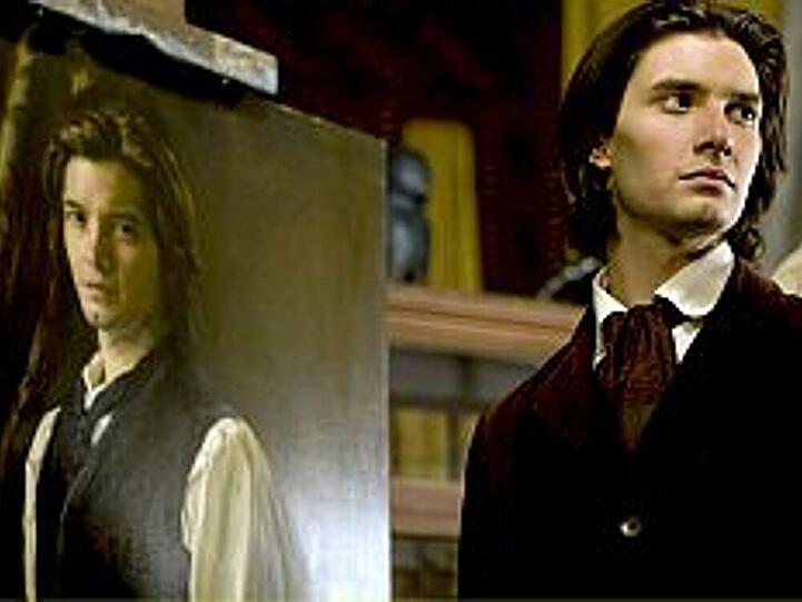 Dorian Gray wünscht, sein Porträt möge an seiner statt altern!