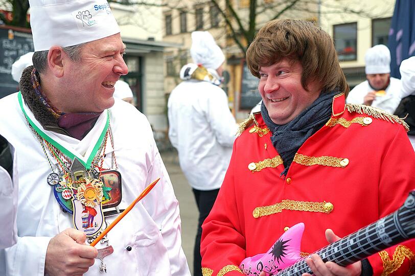 Bürgermeister Josef Schmid (l.) und SPD-Stadtrat Christian Vorländer.