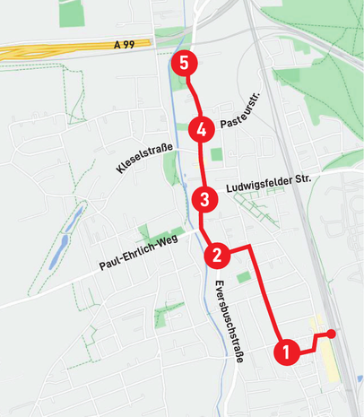 Wer durch Allach spaziert, kommt an der Eversbuschstraße nicht vorbei. Wer durch Allach spaziert, kommt an der Eversbuschstraße nicht vorbei.