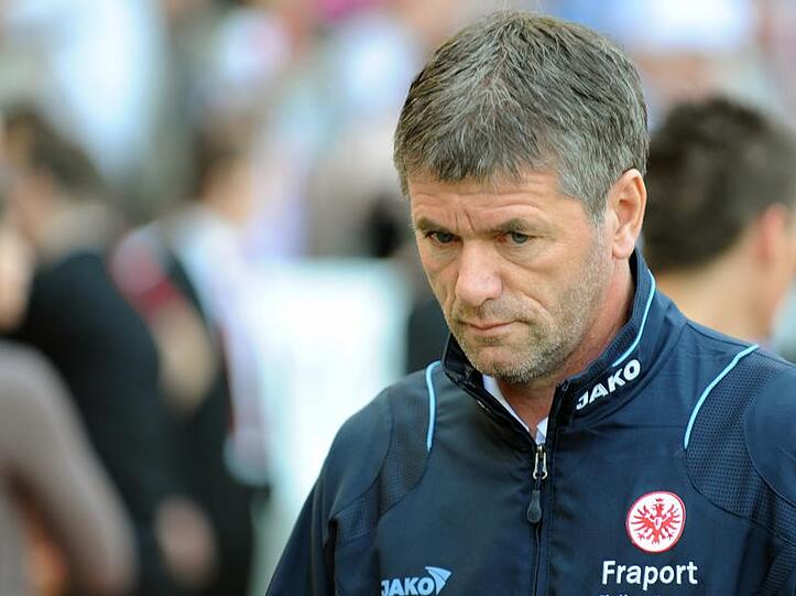 Mag nicht mehr: Eintracht-Trainer  Friedhelm Funkel.