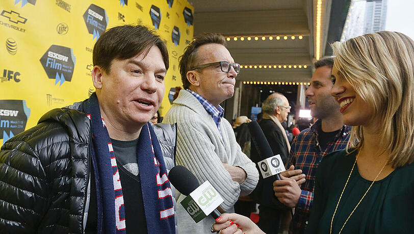 Mike Myers bei der Premiere des Films "Supermensch" im März Mike Myers bei der Premiere des Films "Supermensch" im März