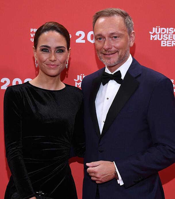 Franca Lehfeldt und Ehemann Christian Lindner