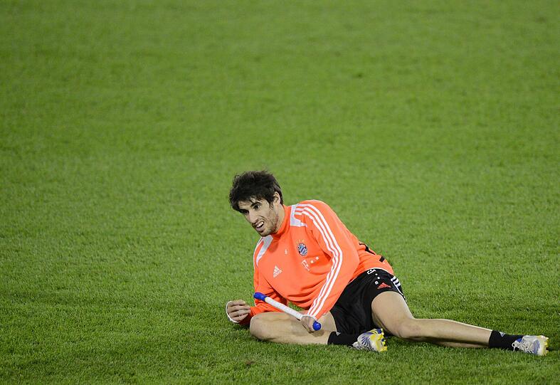 Der FC Bayern am dritten Trainingstag in Doha.