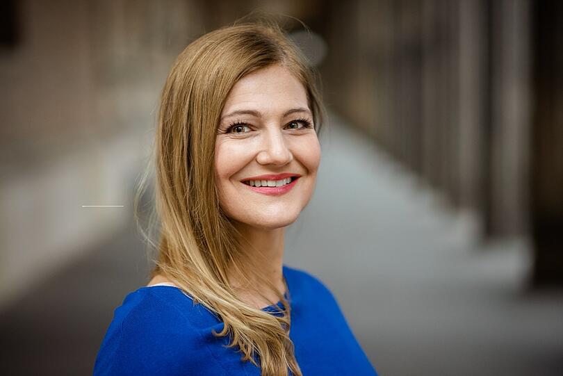 Die südafrikanische Sopranistin Johanni van Oostrum.
