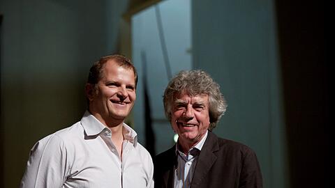 Der Wechsel bedeutet eine Wende: Martin Kusej (li.), neuer Intendant am Residenztheater, und der scheidende Dieter Dorn.