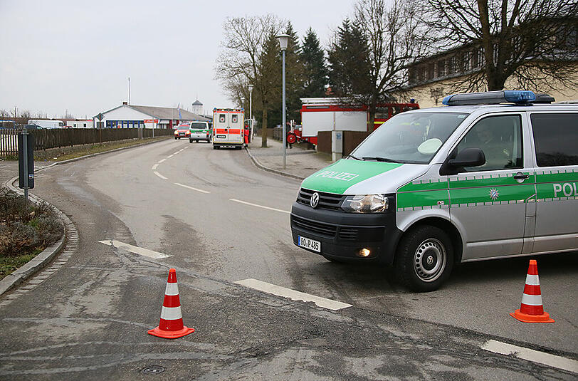 Bilder vom Bomben-Fundort in Mühldorf. Während Bauarbeiten wurde eine rund 80 Kilogramm schwere Fliegerbombe entdeckt.