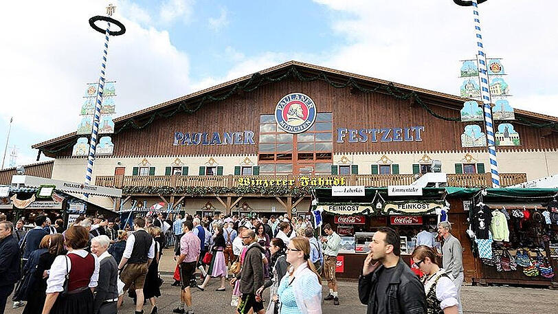 Das Paulaner Zelt ist mit 8.450 Plätzen das größte Zelt auf der Wiesn. Dieses Jahr wird es vielleicht nicht aufgebaut.