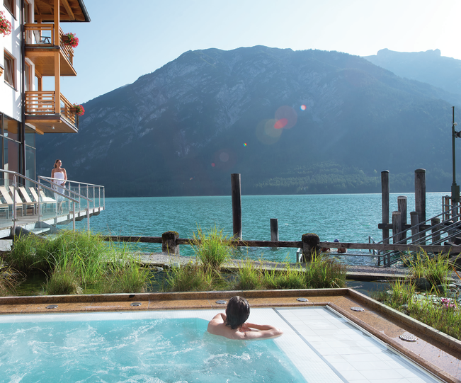 Außenpool Travel Charme Fürstenhaus Am Achensee