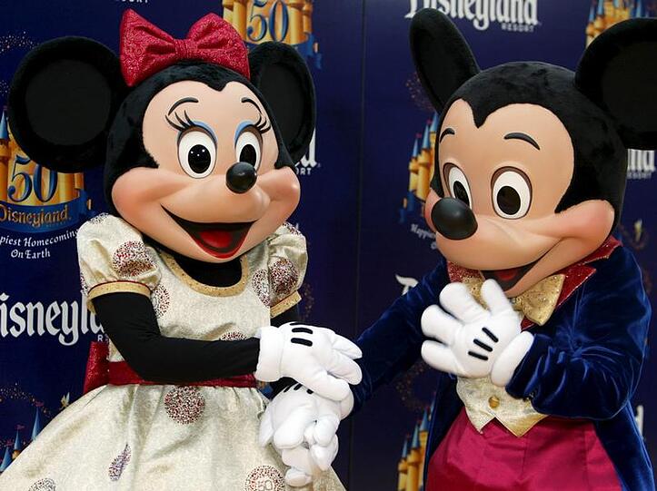 Minnie und Mickey Maus