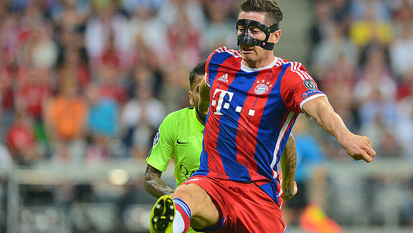 Robert Lewandowski erzielte bisher 16 Saisontore für den FC Bayern. Robert Lewandowski erzielte bisher 16 Saisontore für den FC Bayern.