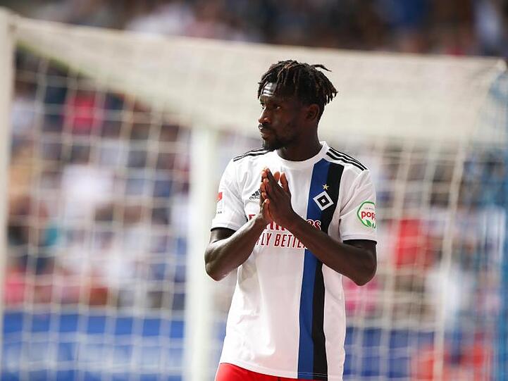 Durchlebte strapaziöse Wochen: HSV-Profi Bakery Jatta.