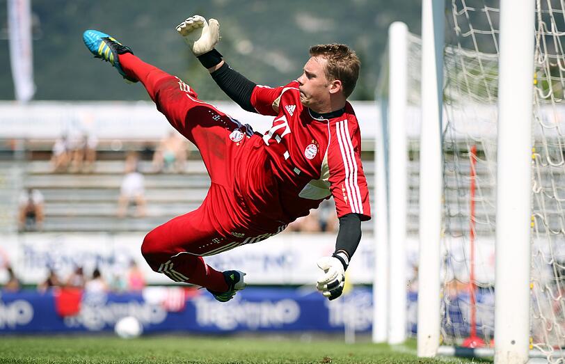 Nationaltorwart Manuel Neuer sieht die
Bundesliga im internationalen Vergleich auf dem Vormarsch