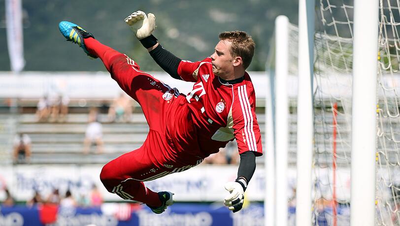 Nationaltorwart Manuel Neuer sieht die
Bundesliga im internationalen Vergleich auf dem Vormarsch Nationaltorwart Manuel Neuer sieht die
Bundesliga im internationalen Vergleich auf dem Vormarsch