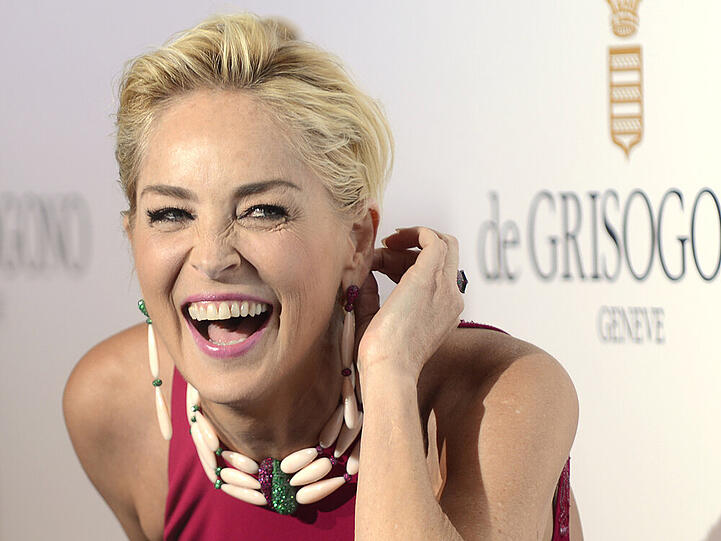 Sharon Stone bei den Filmfestspielen von Cannes 2014