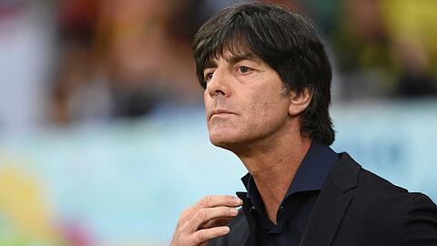 Joachim Löw - das WM-Viertelfinale gegen Frankreich im Blick.