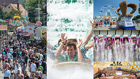 Bei hochsommerlichen Temperaturen hat am Samstag das Gäubodenfest begonnen. Die Bilder!
