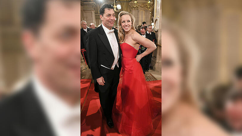 Schauspielerin Nina Proll und Gregor Bloeb.
