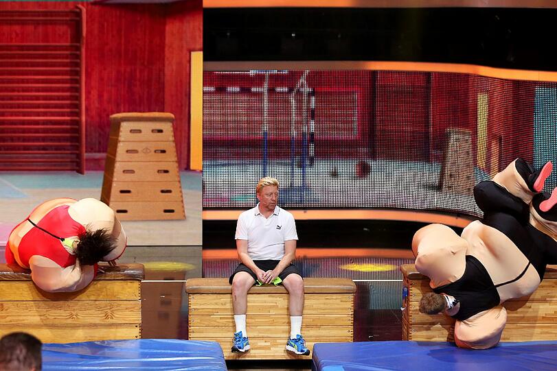 Boris Becker muss ran gegen Oli Pocher bei "Alle auf den Kleinen": So verrückt wird die RTl-Show - Die ersten Bilder