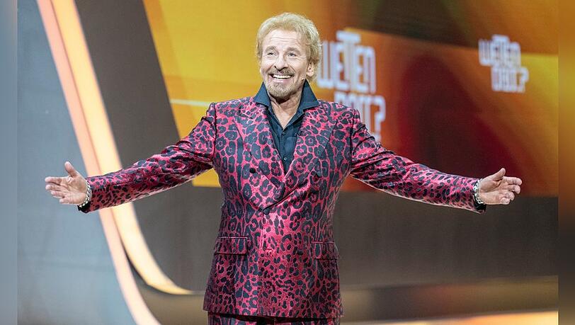 Thomas Gottschalk präsentiert ein letztes Mal "Wetten, dass..?".