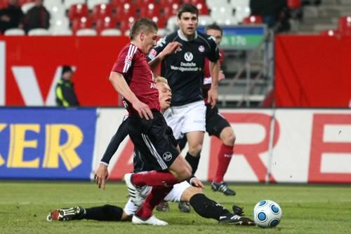 Kalt wie Hundeschnauze bei seinem zweiten Saisontreffer: Mike Frantz schob lässig zum 2:0 ein.