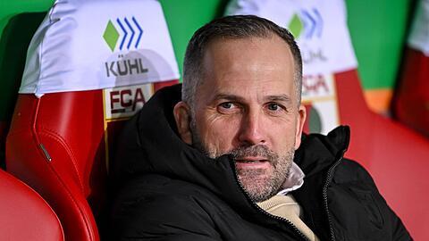 Manuel Baum ist froh &uuml;ber das Ende der Winter-Transferperiode. (Archivbild)