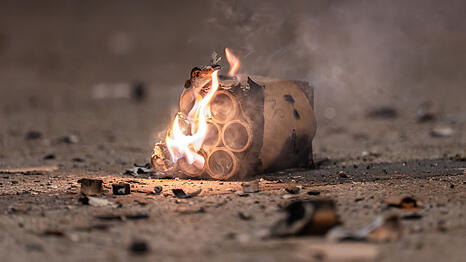 Zwei M&auml;nner haben im Forst bei Waldtrudering Pyrotechnik gez&uuml;ndet. Anwohner riefen die Polizei. Die beuiden deutschen wurden festgenommen. (Symbolbild)