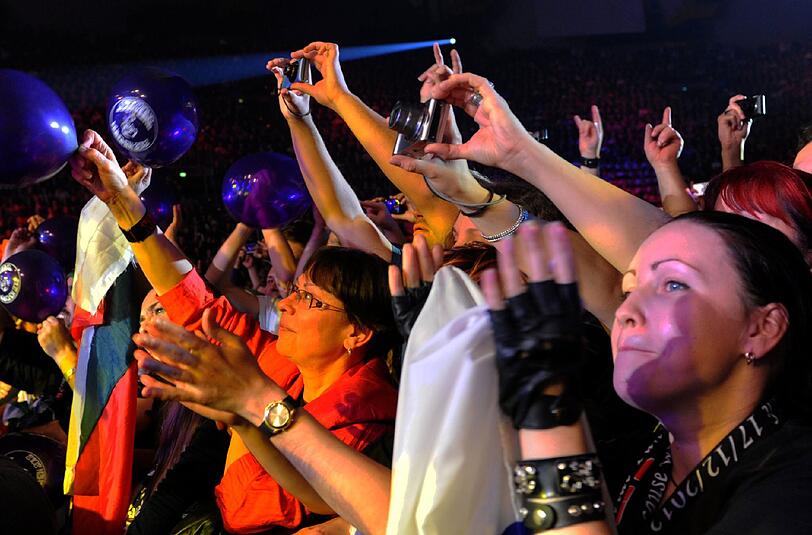 Die Scorpions in der Olympiahalle.