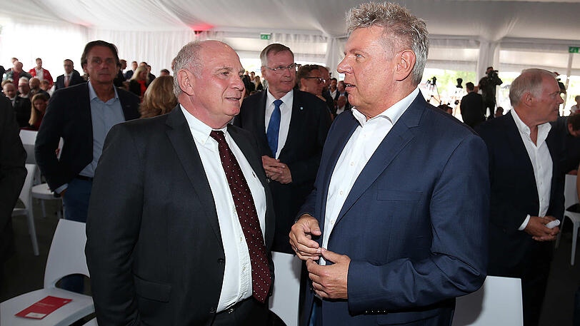 Uli Hoeneß und Dieter Reiter (von links).