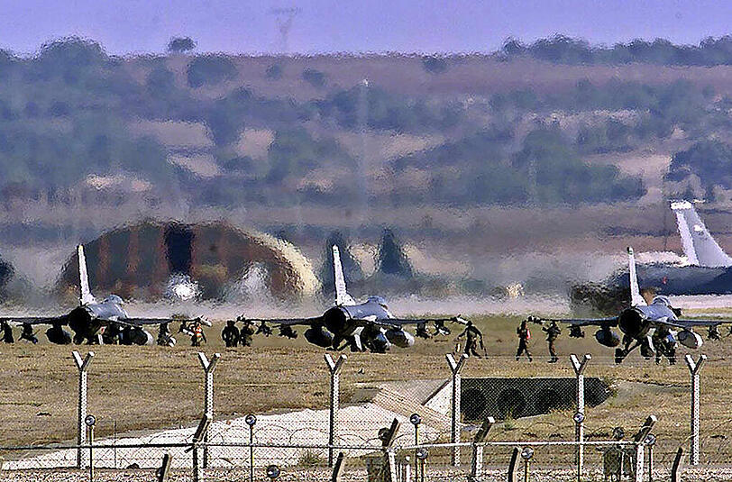 Von Incirlik aus haben die amerikanischen Kampfjets deutlich kürzere Flugzeiten bei ihren Einsätzen gegen den IS.