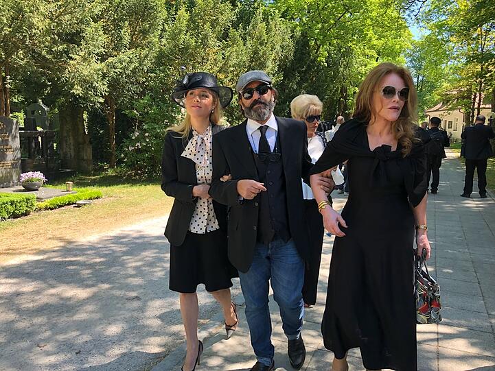 Weitere Bilder der Trauerfeier für Abi Ofarim.