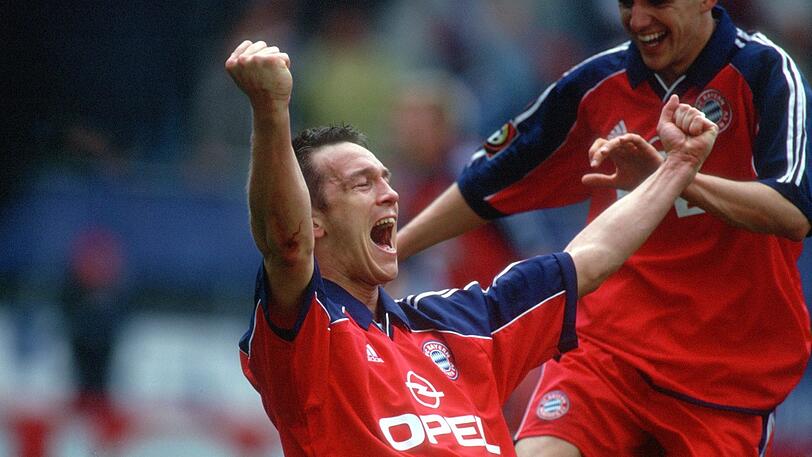 Ekstase in Hamburg: Patrik Andersson sichert dem FC Bayern 2001 den Titel mit einem Freistoßtreffer in der Nachspielzeit.