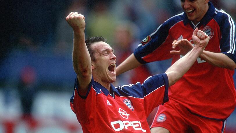 Ekstase in Hamburg: Patrik Andersson sichert dem FC Bayern 2001 den Titel mit einem Freistoßtreffer in der Nachspielzeit. Ekstase in Hamburg: Patrik Andersson sichert dem FC Bayern 2001 den Titel mit einem Freistoßtreffer in der Nachspielzeit.