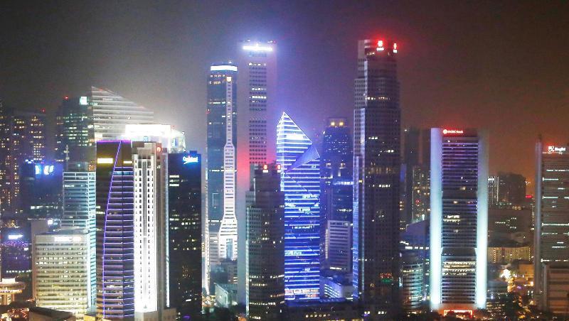 Finanzdistrikt von Singapur: In dem südostasiatischen Stadtstaat gilt seit Oktober ein "Gesetz zum Schutz von Online-Fälschungen und -Manipulationen". Finanzdistrikt von Singapur: In dem südostasiatischen Stadtstaat gilt seit Oktober ein "Gesetz zum Schutz von Online-Fälschungen und -Manipulationen".