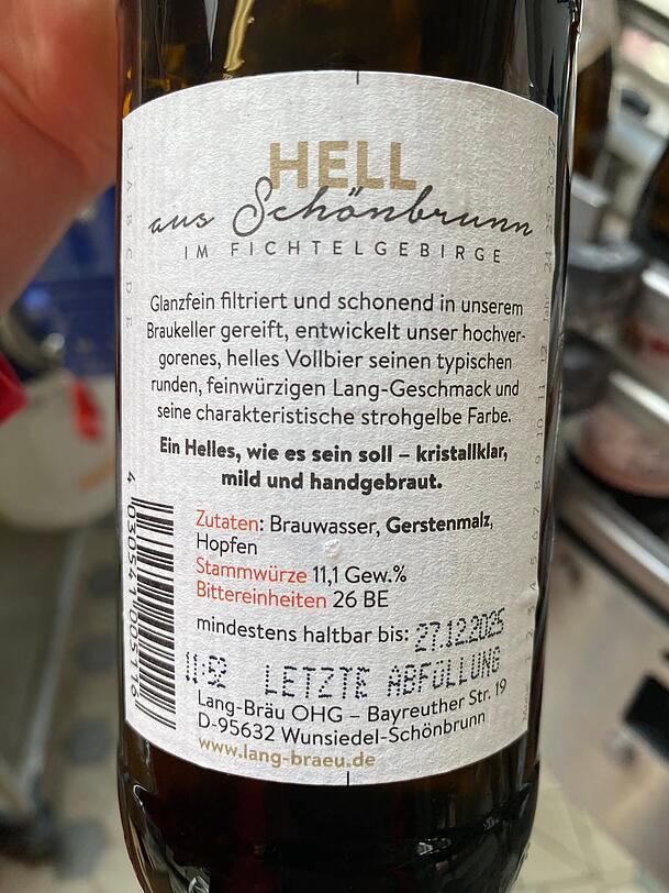 "Letzte Abfüllung": Die Brauerei aus Wunsiedel-Schönbrunn hat zum letzten Mal Bier abgefüllt. "Letzte Abfüllung": Die Brauerei aus Wunsiedel-Schönbrunn hat zum letzten Mal Bier abgefüllt.