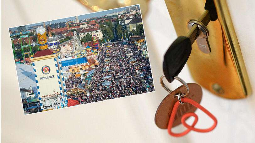 Gerade zur Wiesn nutzen viele Touristen das Airbnb-Angebot in München.