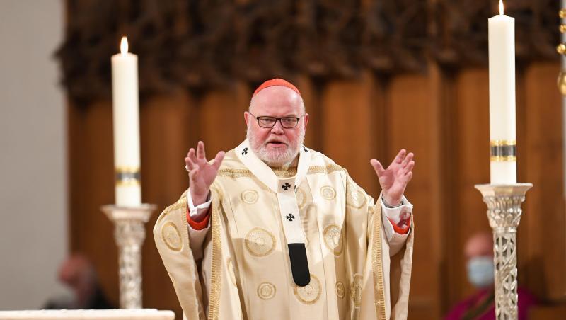 Kardinal Reinhard Marx bei einem Gottesdienst.