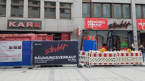 Bei Stierblut und Kare wird gebaut: Müssen die Läden schließen?