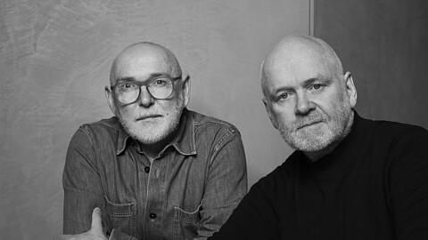 Seit 40 Jahren ein Team: Die Designer und Odeeh-Gründer Otto Drögsler (l.) und Jörg Ehrlich