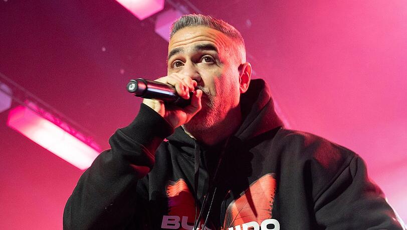 Bushido bei einem seiner Auftritte.