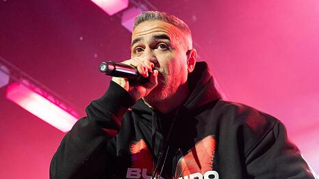 Bushido bei einem seiner Auftritte.